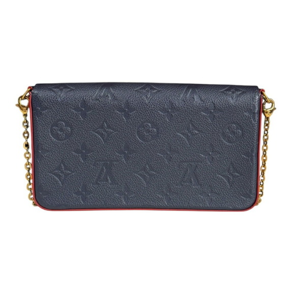 LOUIS VUITTON Navy Monogram Shoulder Bag - Picture 3 of 8